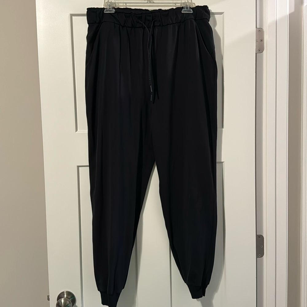 LULU LEMON Black Pants Size 12